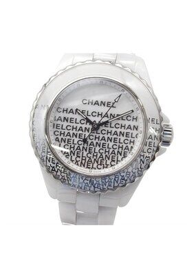 Chanel J12 Wanted de Chanel White Ceramic SS Watch Battery Powered Quartz